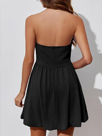 Ruched Tube Mini Dress Mini Dress Luxurious Weddings