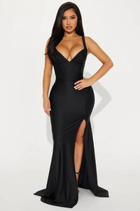Gracing Presence Gown - Black Dresses Luxurious Weddings