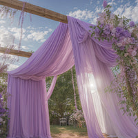 Silk Drappings 26ft Chiffon Wedding Arch Drapes Silks Luxurious Weddings