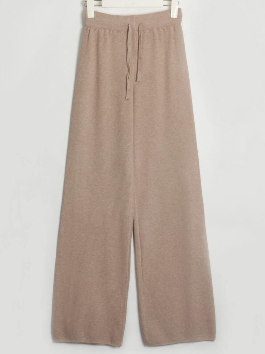 V-Neck Long Sleeve Top and Drawstring Pants Sweater Set Matching Sets Luxurious Weddings