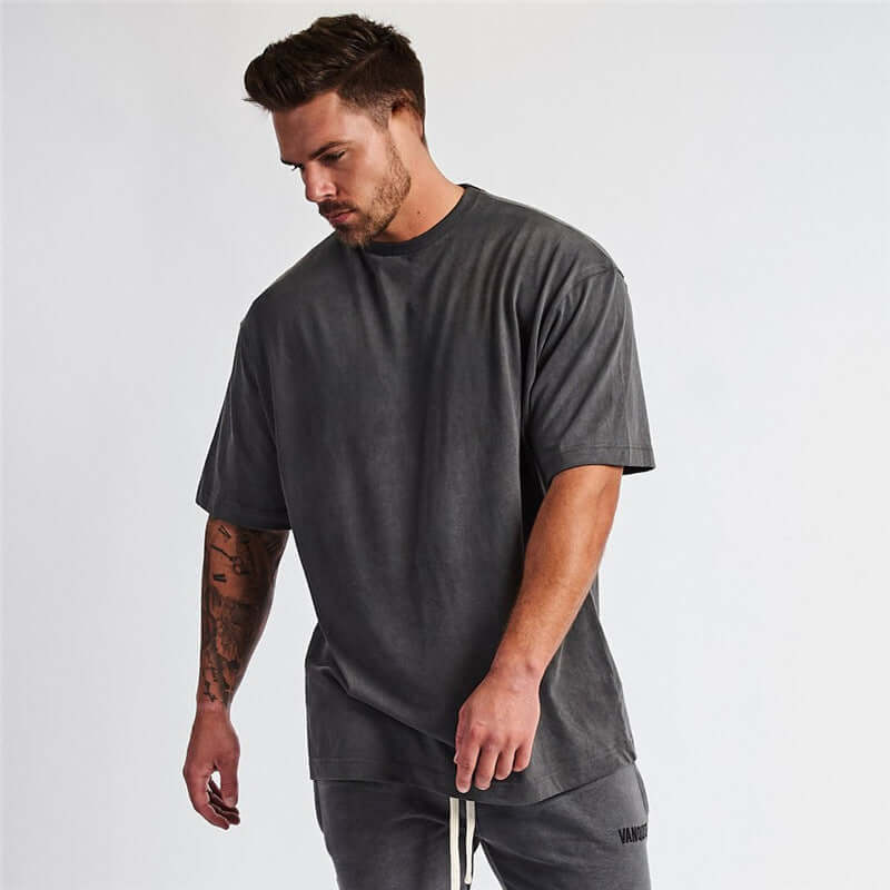 Men's Plus Size Round Neck Half Sleeve T-Shirt Men's Tshirts Luxurious Weddings