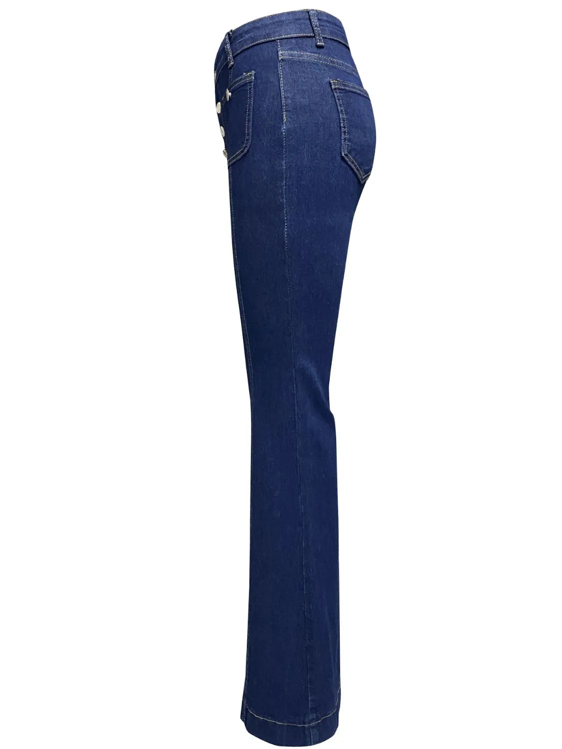 Flare Jeans with Pockets Denim Jeans Luxurious Weddings