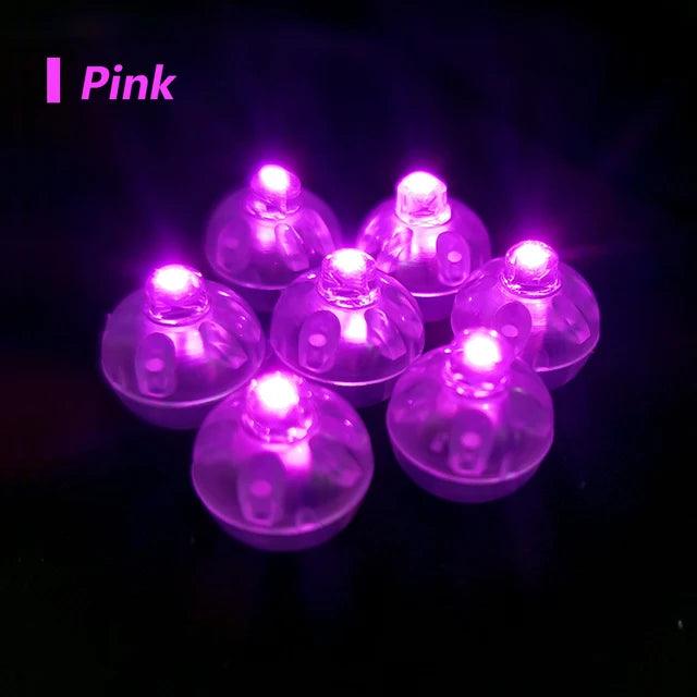 10/50/100Pcs Round Ball Lights LED Flash drinking Light LED Drink Light Luxurious Weddings