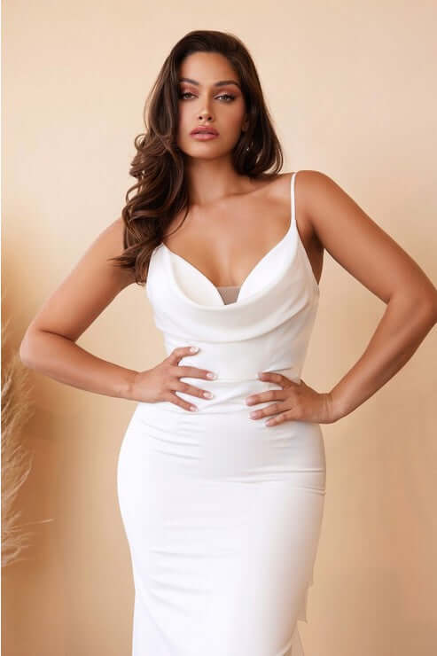 Charmeuse Bridal Gown Wedding Dress Luxurious Weddings