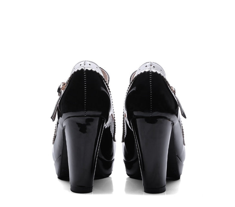 Lolita bow single shoes high heels 0 Luxurious Weddings