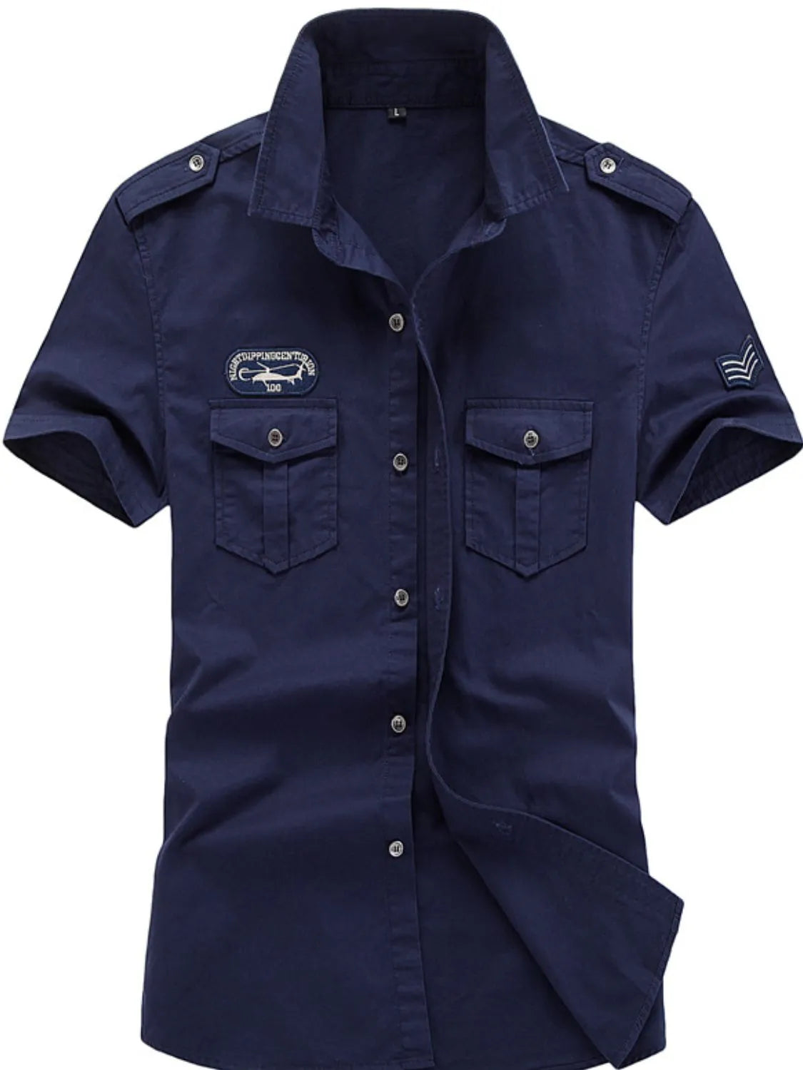 Men's Plus Size Collared Neck Short Sleeve Shirt Luxurious Weddings