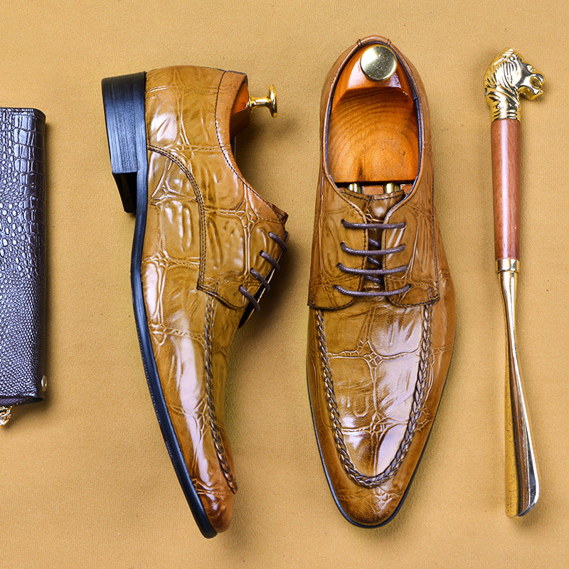 Mens Formal Leather Shoes Leather Shoes Luxurious Weddings