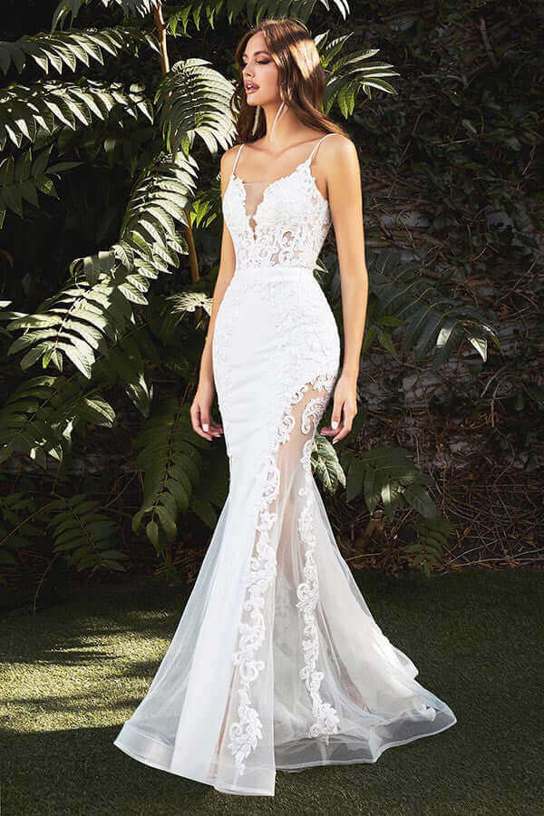 Devine Sequin Mermaid Bridal Gown Mermaid Gown Luxurious Weddings