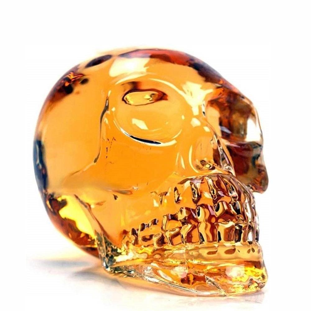 Skull Glass Whisky Vodka Wine Crystal Bottle Spirits Decanter Set Luxurious Weddings