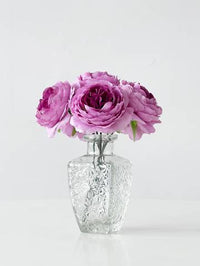 6pcs Artificial Peony Flower Heads Artificial Flowers Luxurious Weddings