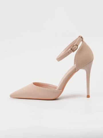 Stiletto Heeled Pumps, Point Toe Ankle Strap Pumps Women Pumps Luxurious Weddings