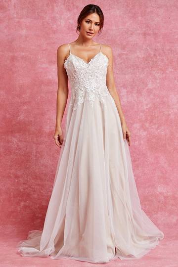 Sweetheart Sleeveless A-Line Train A-line Gown Luxurious Weddings