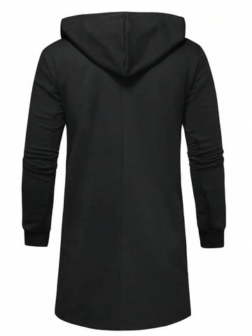 Open Front Hooded Coat Men Jackets & Coats Luxurious Weddings