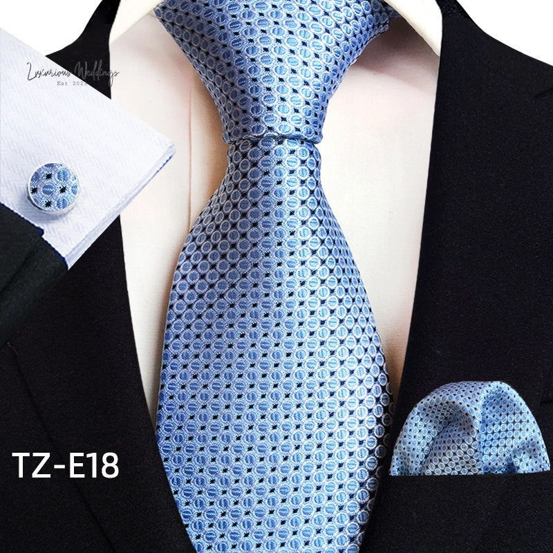 Stylish Paisley Tie & Waistband Set Necktie Luxurious Weddings