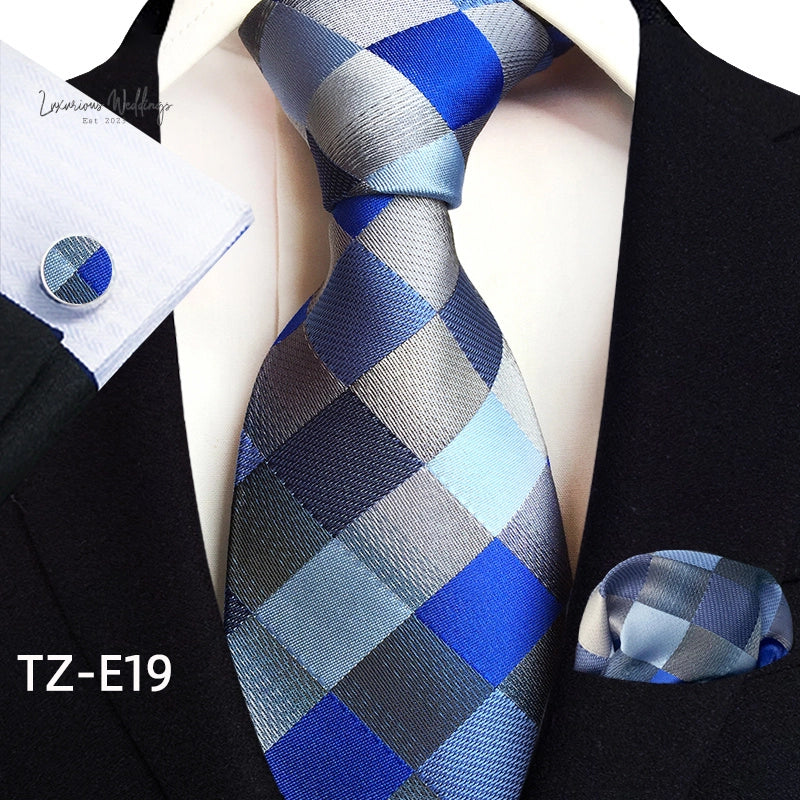 Stylish Paisley Tie & Waistband Set Necktie Luxurious Weddings