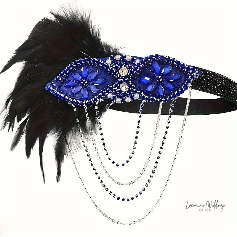 1920s Gatsby Accessory Set - Elegant Alloy Details Costume Set Luxurious Weddings