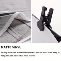 Wedding Backdrop - Pink Floral Vinyl Banner for Photos, Bridal Shower, Cake Table Photography Backdrop Luxurious Weddings