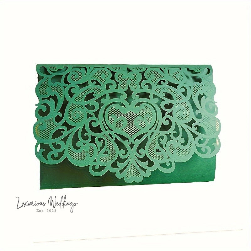 Wedding Invitation Suite with RSVP Cards - Invitations Luxurious Weddings