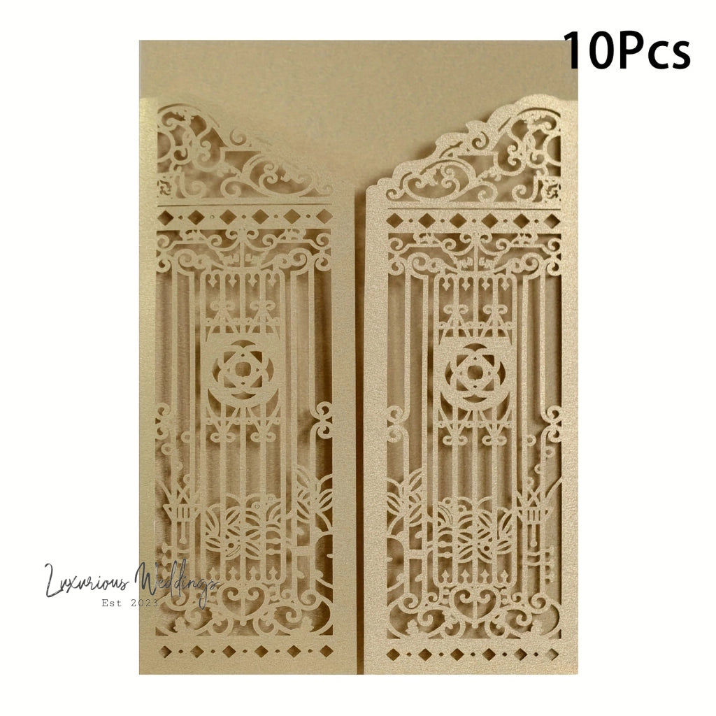 Luxury 3-D Paper Invitations - Wedding, Shower, Birthday, Thank You Cards Invitations Luxurious Weddings