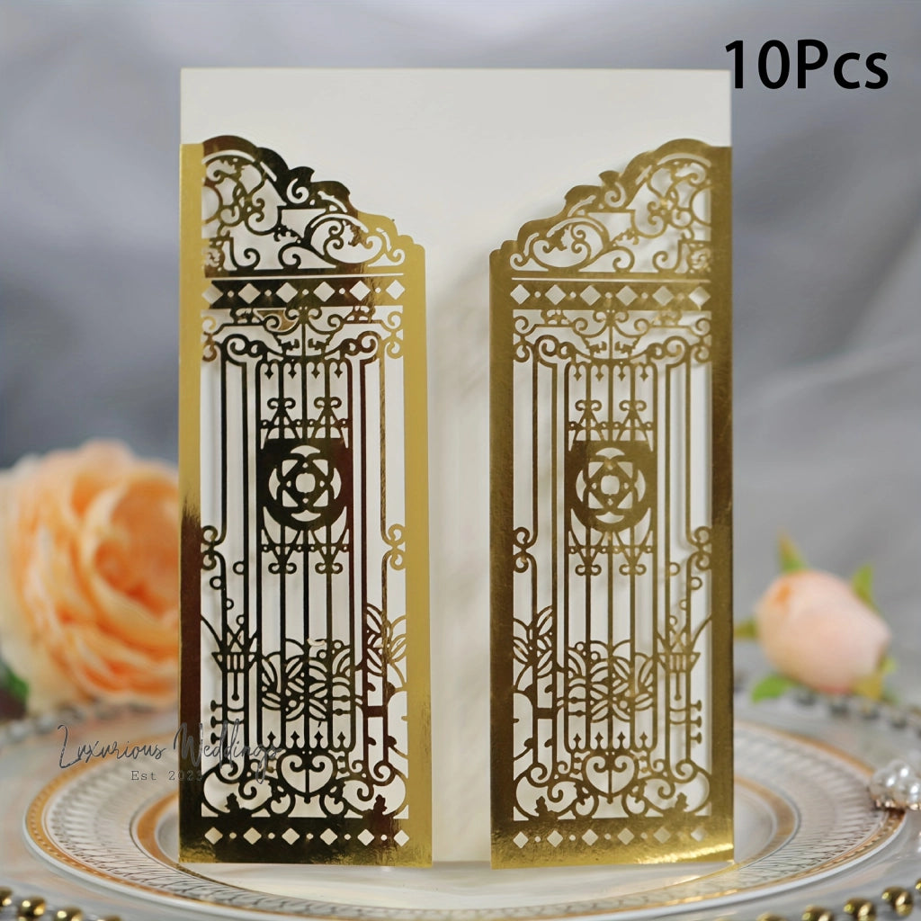 Luxury 3-D Paper Invitations - Wedding, Shower, Birthday, Thank You Cards Invitations Luxurious Weddings