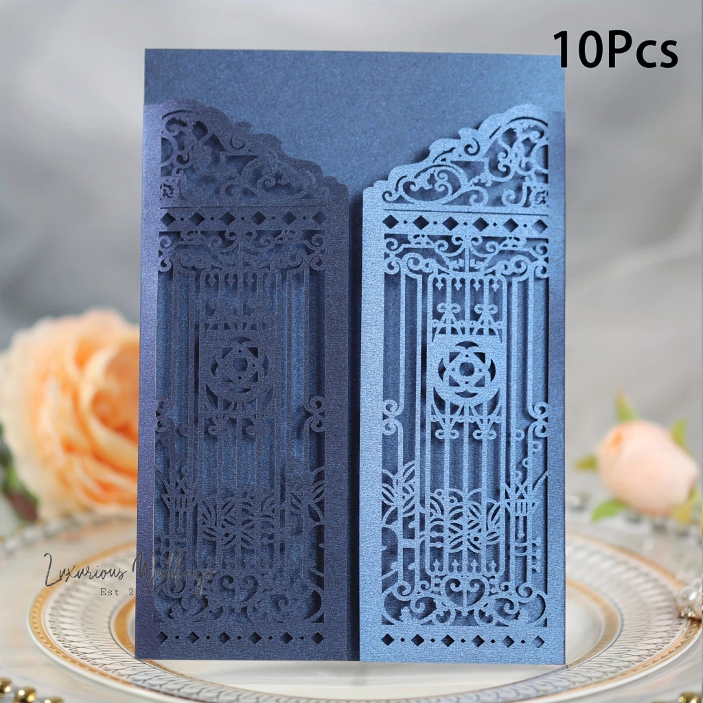 Luxury 3-D Paper Invitations - Wedding, Shower, Birthday, Thank You Cards Invitations Luxurious Weddings