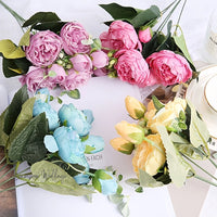 Silk Peony Flowers Peonys Luxurious Weddings