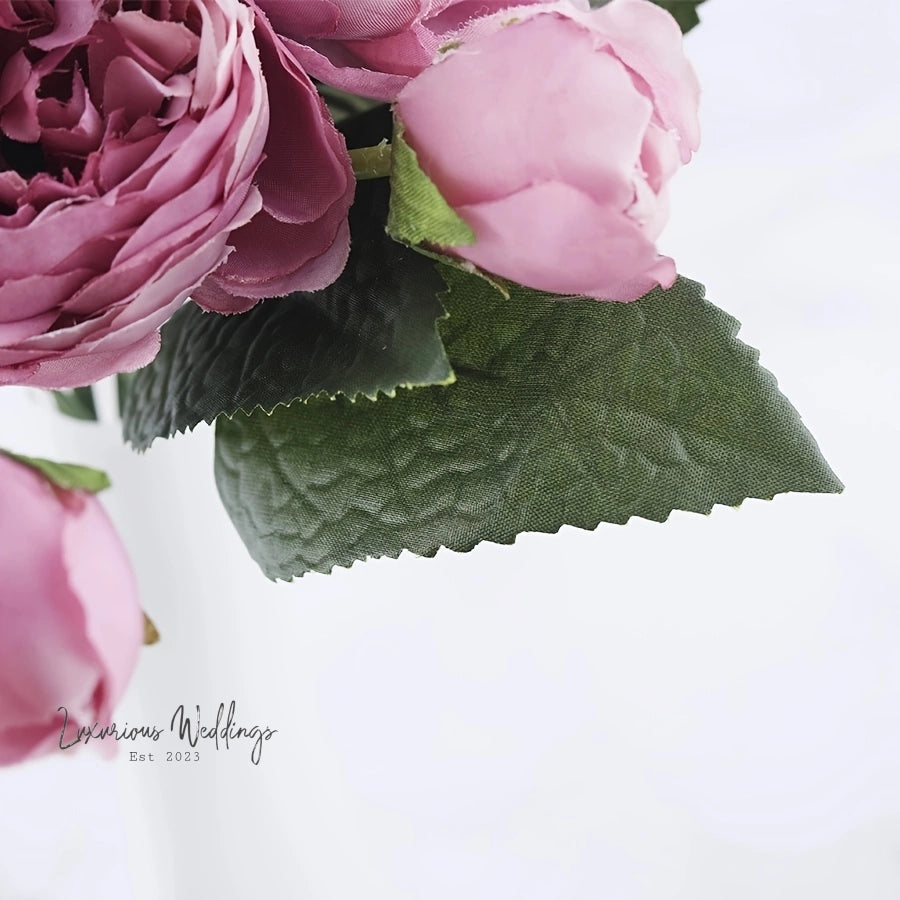 Silk Peony Flowers Peonys Luxurious Weddings