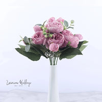 Silk Peony Flowers Peonys Luxurious Weddings