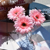 Real Touch Gerbera Artificial Flower Arrangement Artificial Gerbera Luxurious Weddings