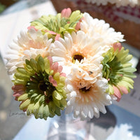 Real Touch Gerbera Artificial Flower Arrangement Artificial Gerbera Luxurious Weddings