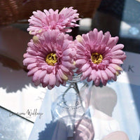 Real Touch Gerbera Artificial Flower Arrangement Artificial Gerbera Luxurious Weddings