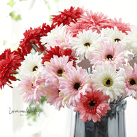 Real Touch Gerbera Artificial Flower Arrangement Artificial Gerbera Luxurious Weddings