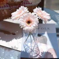 Real Touch Gerbera Artificial Flower Arrangement Artificial Gerbera Luxurious Weddings