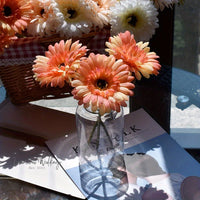 Real Touch Gerbera Artificial Flower Arrangement Artificial Gerbera Luxurious Weddings