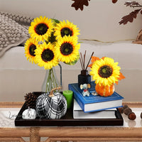 Real Touch Sunflower Bouquet Artificial Sunflowers Luxurious Weddings