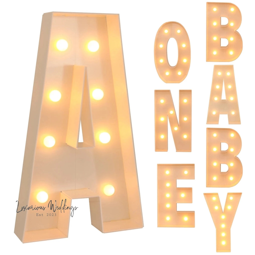 LED Light Frame Box for Events - 91.5CM Giant Size Lighting background Luxurious Weddings