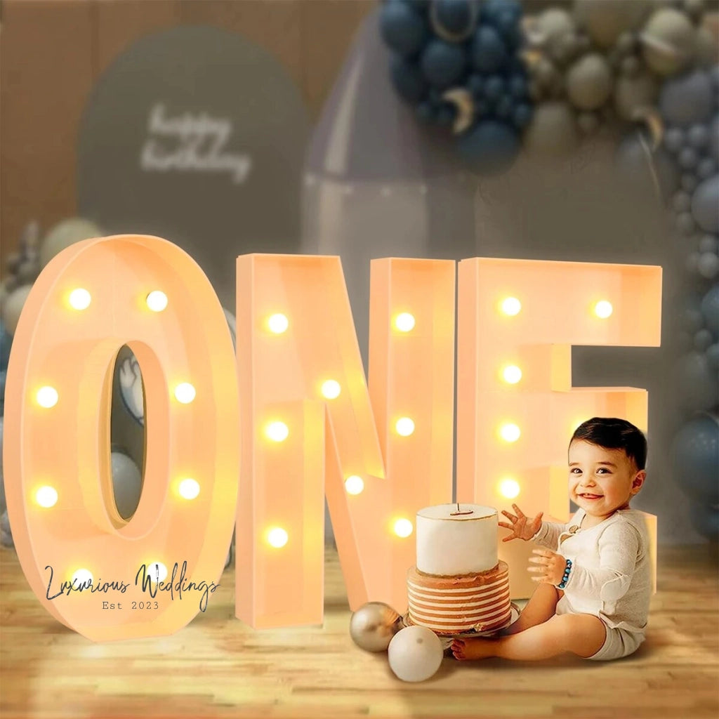 LED Light Frame Box for Events - 91.5CM Giant Size Lighting background Luxurious Weddings