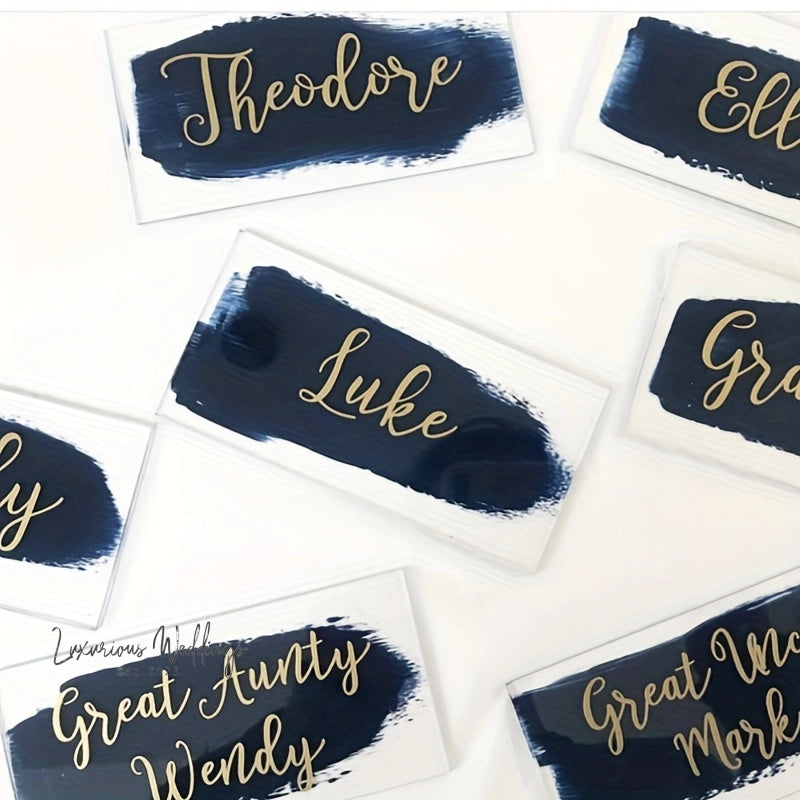 50 Acrylic Place Cards Place Cards Luxurious Weddings