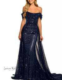 Dazzling Off Shoulder Sequin Party Dress Sequin Dress Luxurious Weddings