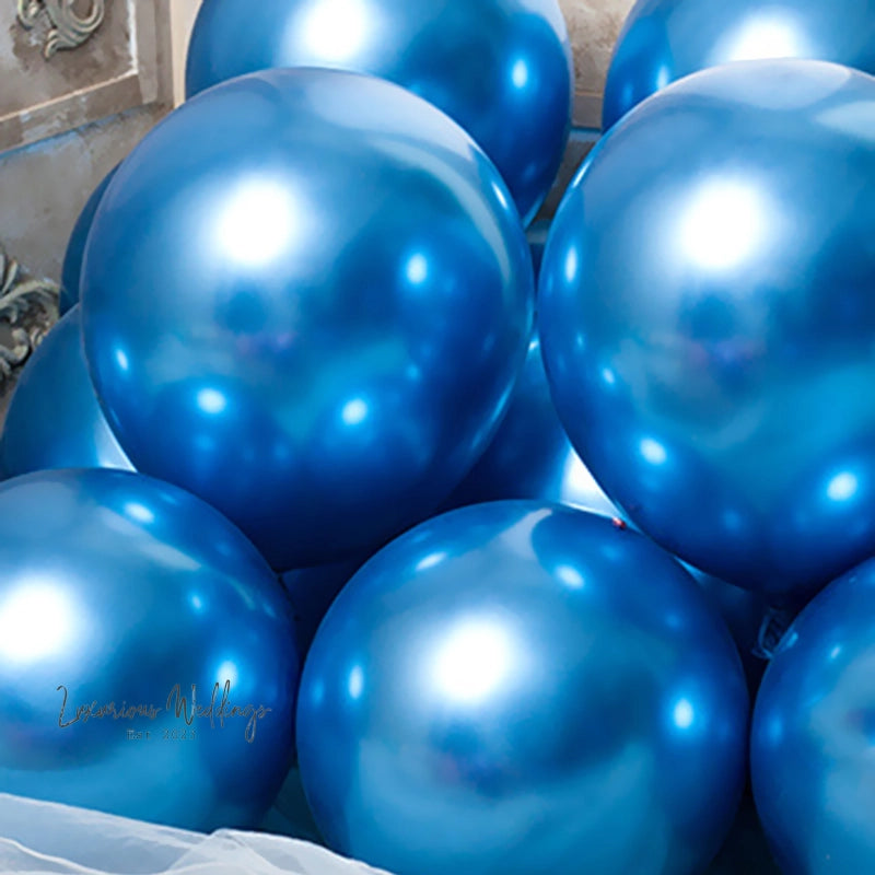 20pcs Chrome Metallic Party Balloons Latex Balloons Luxurious Weddings