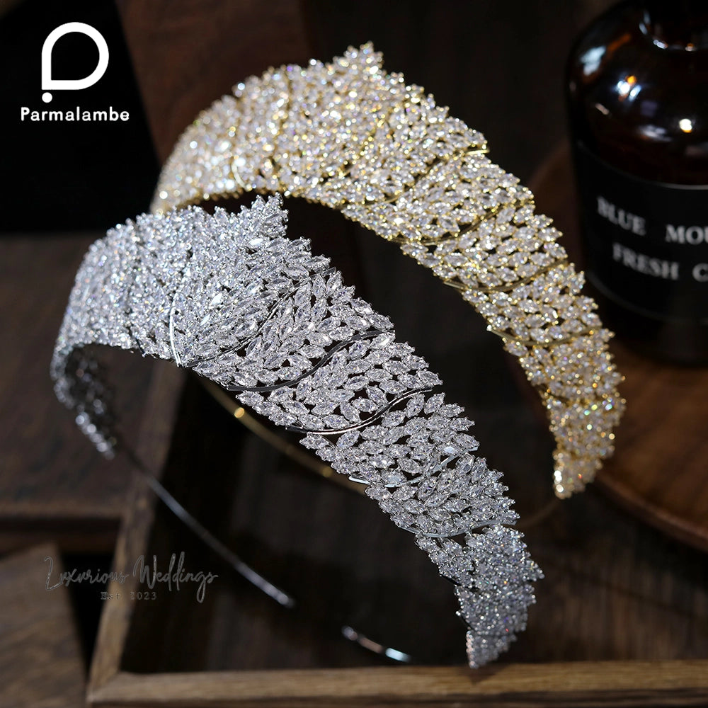 Luxurious Crystal Bridal Tiara Crown By Luxurious Tiara Luxurious Weddings