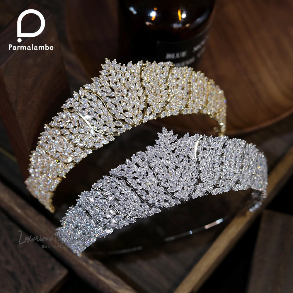 Luxurious Crystal Bridal Tiara Crown By Luxurious Tiara Luxurious Weddings
