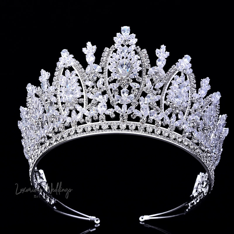 Princess Crown Bridal Tiara By Luxurious Crown Luxurious Weddings