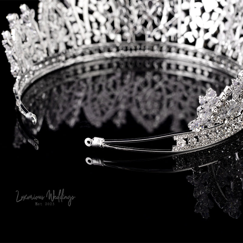Princess Crown Bridal Tiara By Luxurious Crown Luxurious Weddings