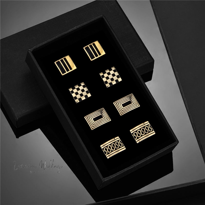 Luxury Cufflinks Set with Gift Box By Luxurious Cufflinks Luxurious Weddings