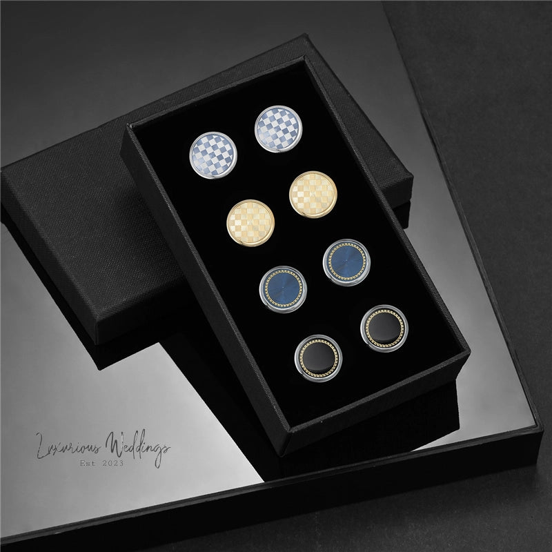 Luxury Cufflinks Set with Gift Box By Luxurious Cufflinks Luxurious Weddings