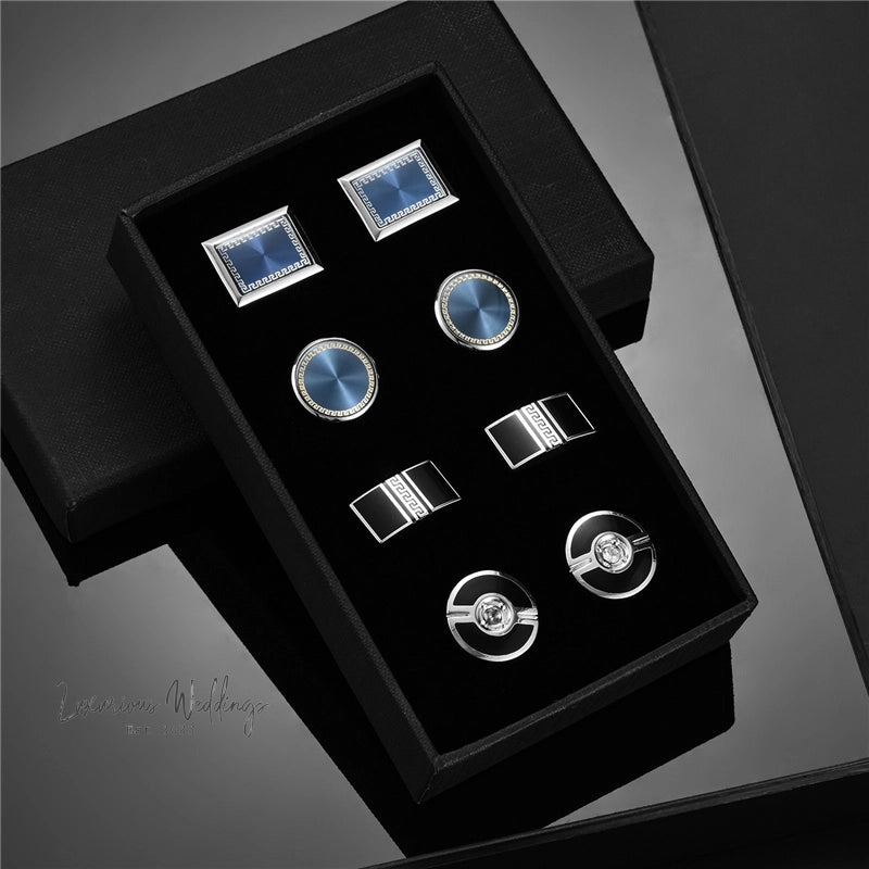 Luxury Cufflinks Set with Gift Box By Luxurious Cufflinks Luxurious Weddings