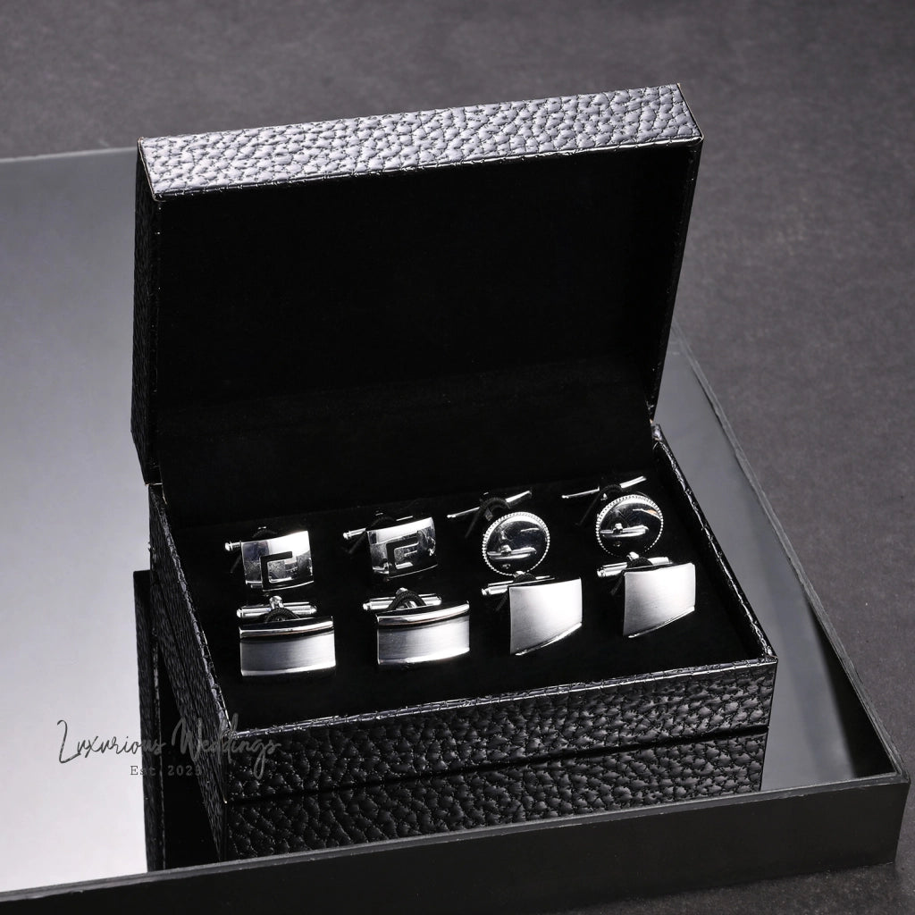 Luxury Cufflinks Set with Gift Box By Luxurious Cufflinks Luxurious Weddings