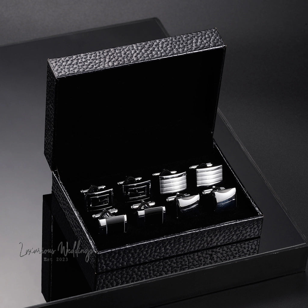 Luxury Cufflinks Set with Gift Box By Luxurious Cufflinks Luxurious Weddings