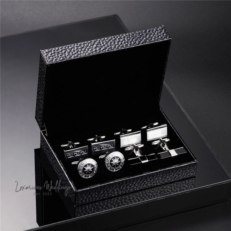 Luxury Cufflinks Set with Gift Box By Luxurious Cufflinks Luxurious Weddings